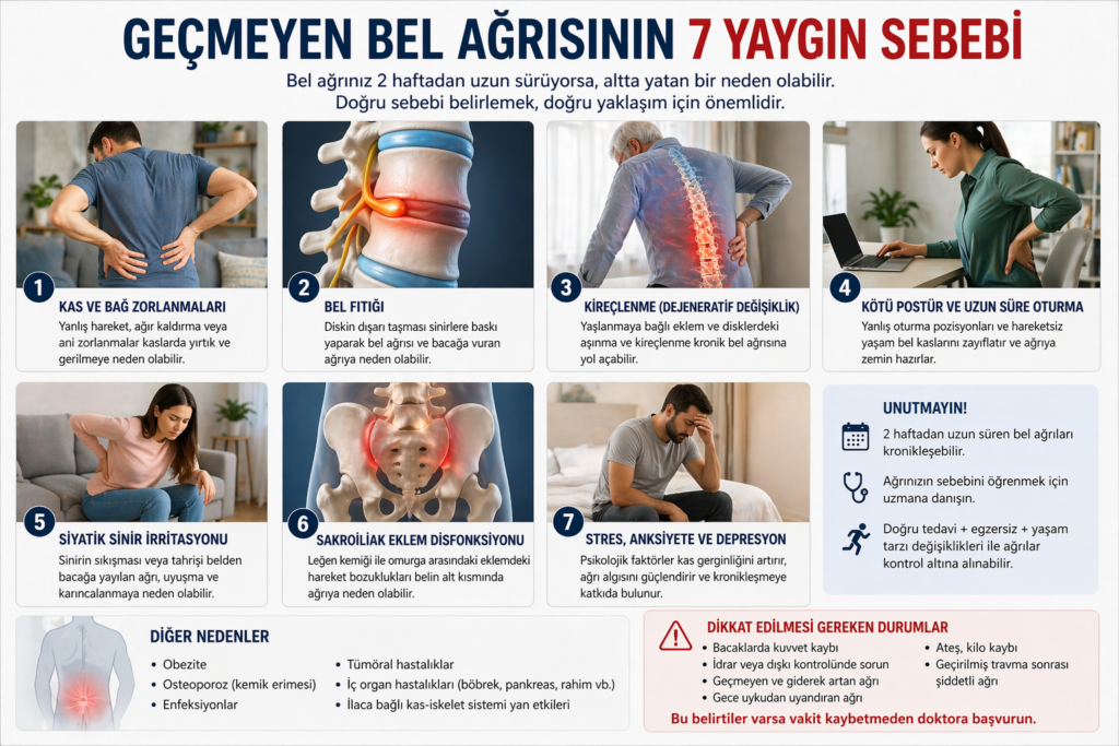 Kronik Bel Ağrısı: 15 Soruya Bilimsel Yanıtlar