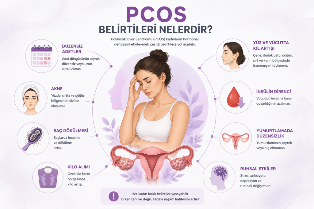 PCOS Belirtileri Nelerdir? 8 Temel Belirti Ve Açıklamaları